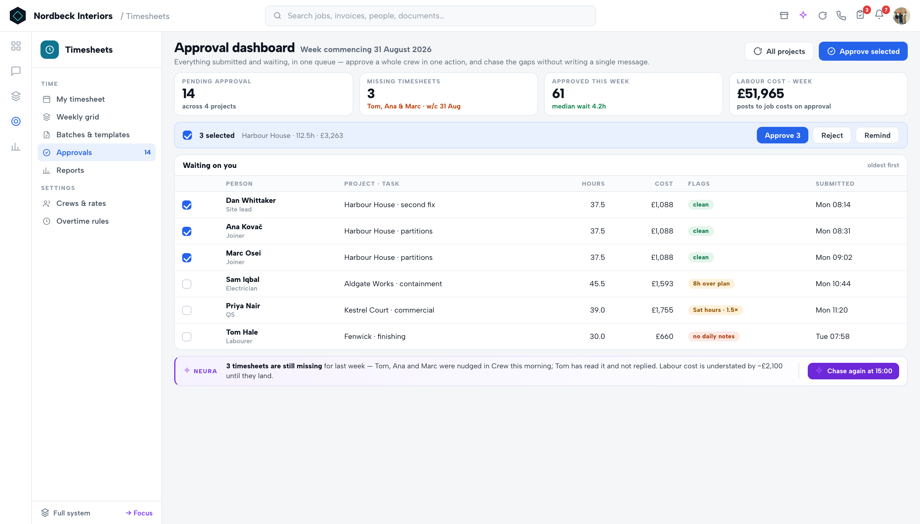 Neonbee IT Consulting / Systems Integration operations software interface